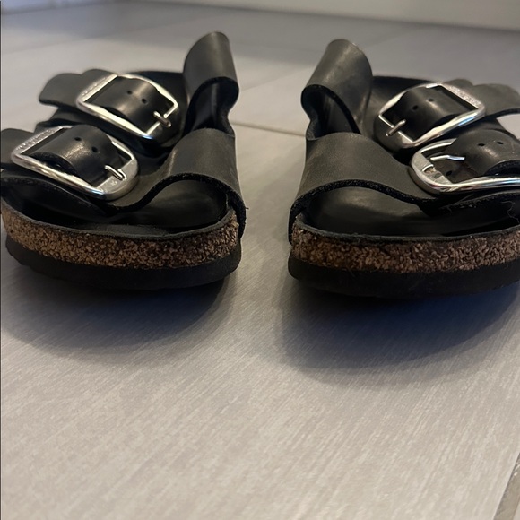 Birkenstock Black Double Buckle Sandals size 39 - Picture 4 of 4